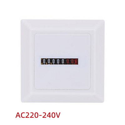 S (bez) tlačidla resetovania Časovač Štvorcové počítadlo Digitálny 0-99999,9 Počítadlo hodín Ukazovateľ Počítadlo hodín