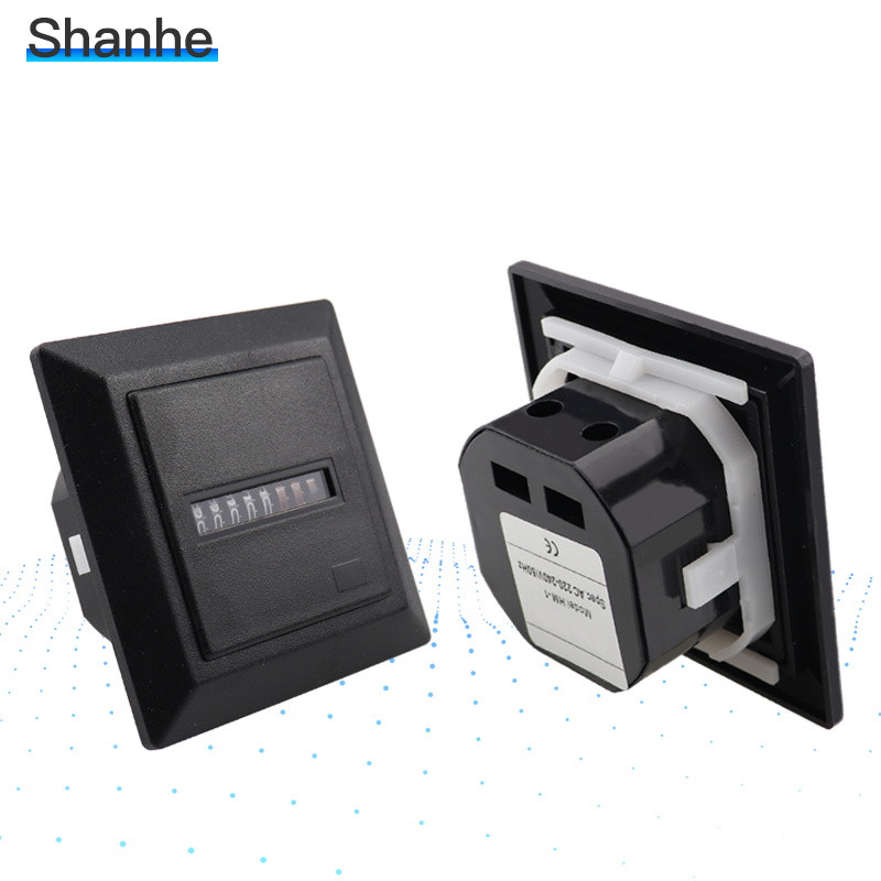 S (bez) tlačidla resetovania Časovač Štvorcové počítadlo Digitálny 0-99999,9 Počítadlo hodín Ukazovateľ Počítadlo hodín