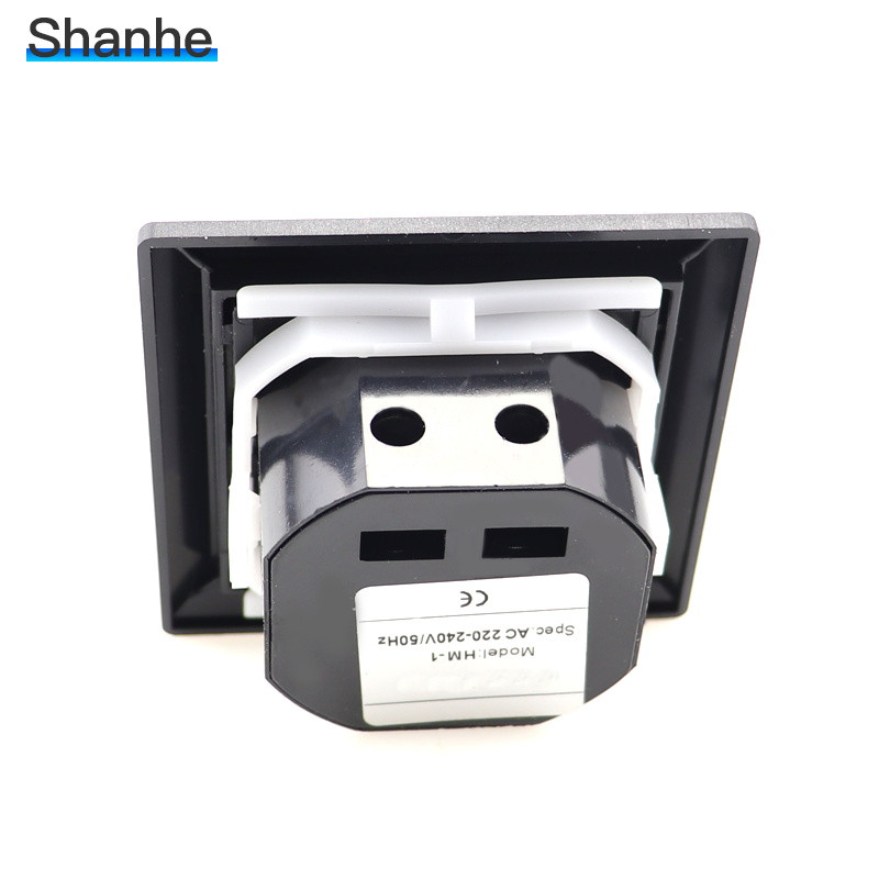 S (bez) tlačidla resetovania Časovač Štvorcové počítadlo Digitálny 0-99999,9 Počítadlo hodín Ukazovateľ Počítadlo hodín