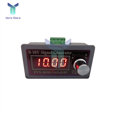 LCD digitālais 0-3,3 V 0-10 V signāla avota sprieguma ģenerators raidītājs PLC frekvences pārveides servo analogās vadības instruments