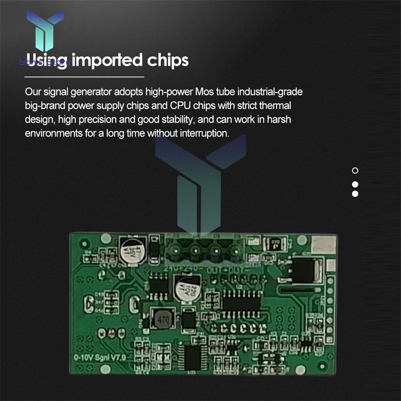 LCD digitālais 0-3,3 V 0-10 V signāla avota sprieguma ģenerators raidītājs PLC frekvences pārveides servo analogās vadības instruments