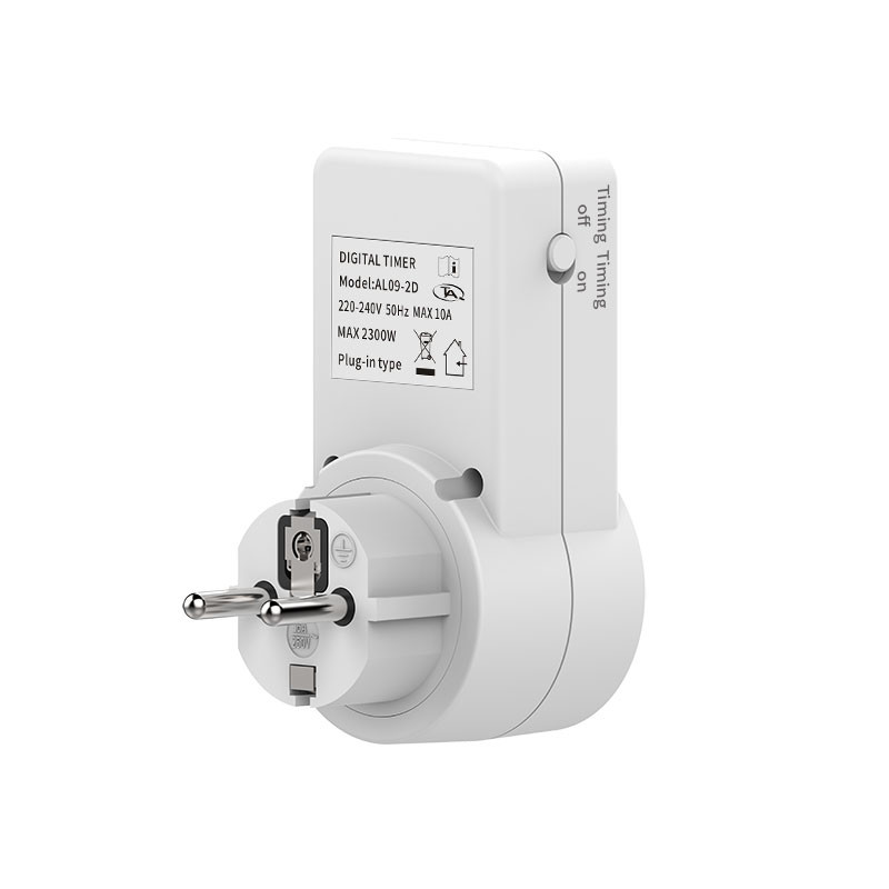 10A EU zástrčka Časový spínač Dvojmiestny displej Odpočítavací časovač Zásuvka Digitálna telefónna batéria Ovládanie času nabíjania elektrického vozidla