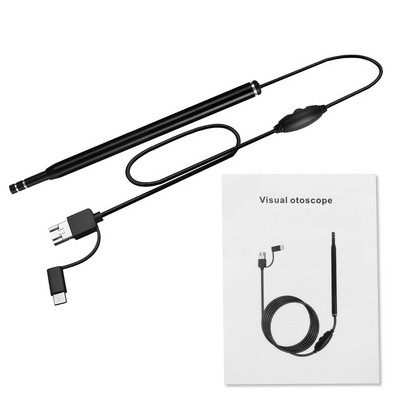 5.5/7mm Mini Endoscop Camera Endoscop Impermeabil Boroscop Fir moale reglabil 6 LED 5.5/7mm Android Type-C USB Camea pentru masina