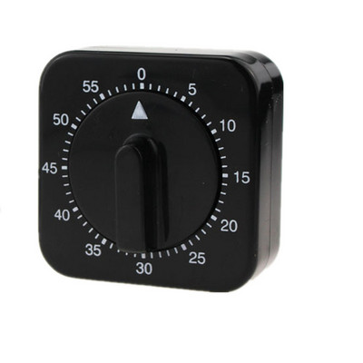 60 de minute Cronometru de bucătărie Numărătoare de gătit Alarma de somn Temporizador Ceas Cronometru mecanic Alarma de jos Cronometru de întâlnire de birou
