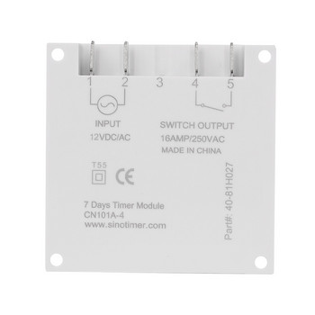 CN101A Οικονομικό μοντέλο Mini Timer Switch 12v LCD Digital 7 Days Programmable Timer Oven Timer Switch 16a Timer ac Week Timer
