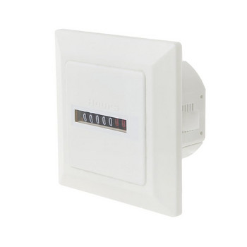 Accurate HM-1 Timer Square Counter Digital 0-99999,9 Hour Meter Hourmeter Gauge 0,3W AC220-240V / 50Hz AC Drop shipping