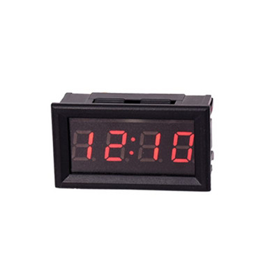 KIT de ceas electronic pentru vehicule cu LED DIY, cronometru pentru mașină, motocicletă, afișaj digital cu LED, memorie pentru oprire DC4.5-30V, roșu, verde, albastru