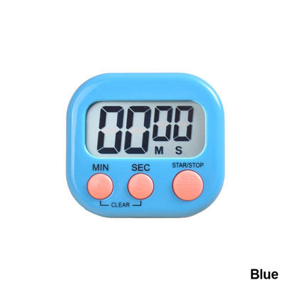 Afișaj contor LED Ceas cu alarmă Manual electronică numărătoare inversă Sport Cronometru digital magnetic Bucătărie Gătit Duș Studiu Cronometru
