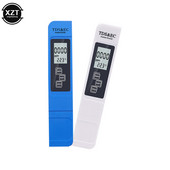 1 ks Digitálny LCD tester kvality vody TDS EC meter rozsah 0-9990 multifunkčný merač čistoty vody teplota TEMP PPM tester
