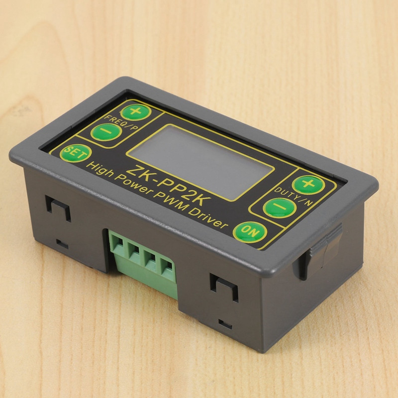 VÝPREDAJ 2X ZK-PP2K PWM DC 3,3-30V 12V 24V regulátor otáčok motora 8A 150W nastaviteľný