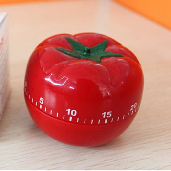 1-60 λεπτά 360 μοιρών μόδας χαριτωμένη εσωτερική κουζίνα Πρακτικό Μηχανικό χρονόμετρο αντίστροφης μέτρησης ντομάτας