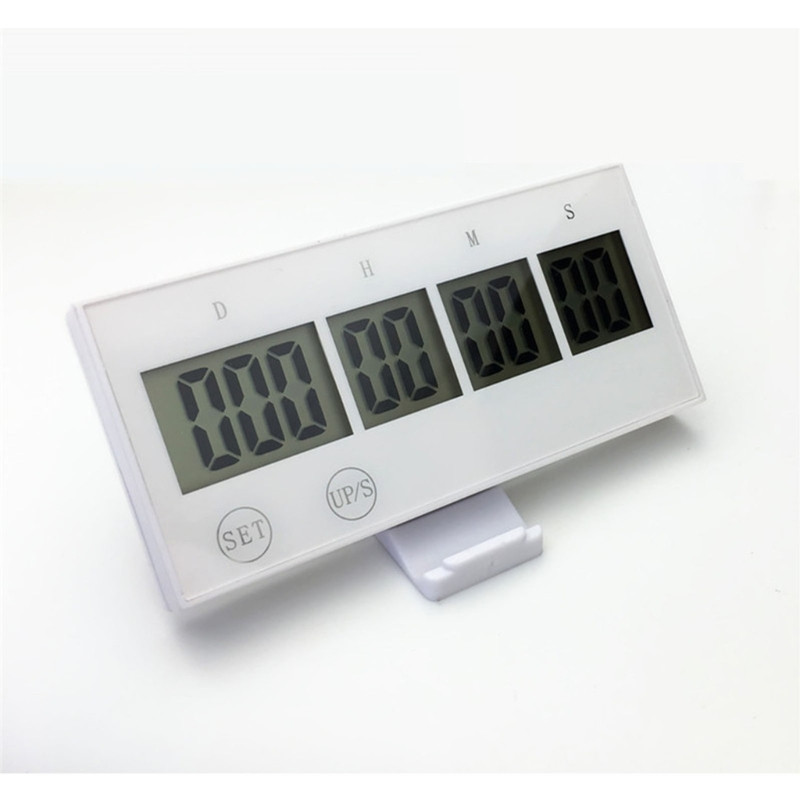 Digitálny dotykový odpočítavací časovač s 999 dňami a nastavením cieľa cvičenia