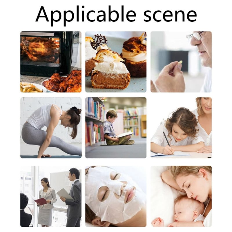 Vizualni mjerač vremena od nehrđajućeg čelika, mehanički kuhinjski mjerač vremena, 60-minutni alarmni mjerač vremena za kuhanje s glasnim alarmom, magnetski sat