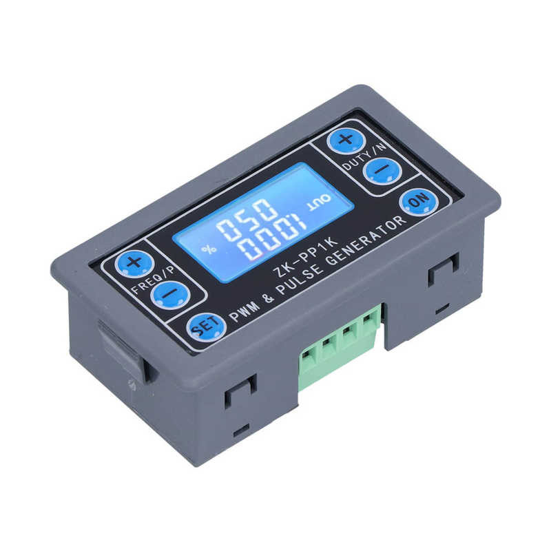 Teljes funkciós impulzusjel-generátor PWM 1Hz-től 150KHz-ig LED-es automatikus ciklusú, megbízható kártyamodul 3,3V-tól 30V-ig