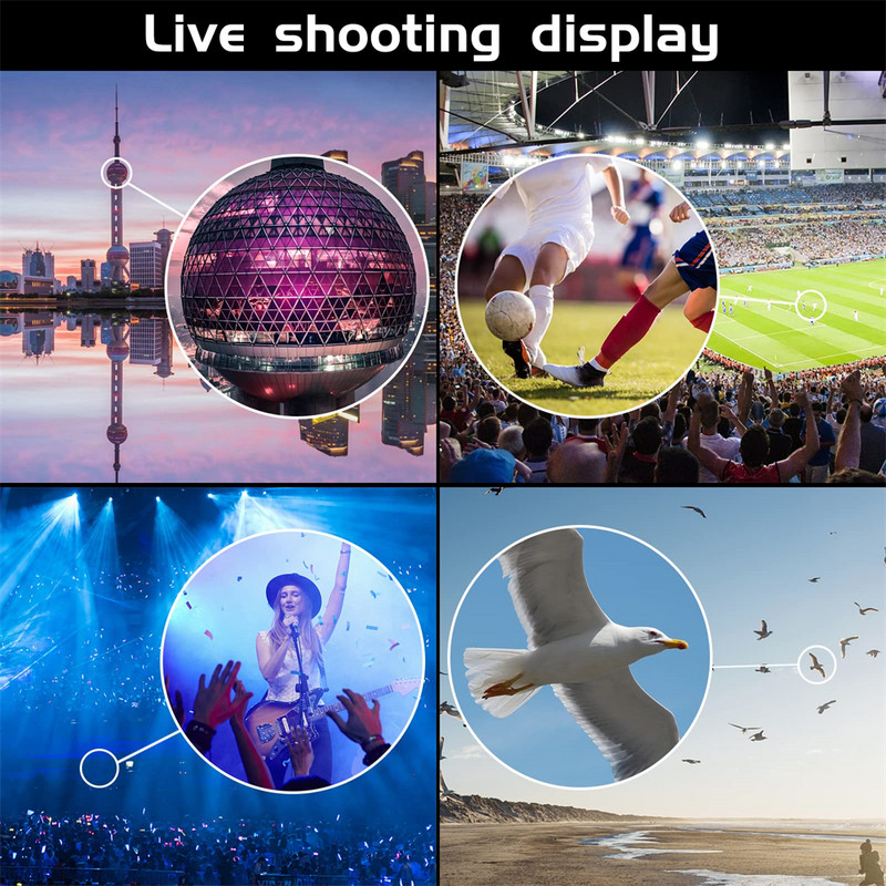 APEXEL didelės galios 80X100 monokulinis teleskopas ilgo nuotolio priartinimui BAK4 prizmė su trikojo telefono spaustuku, skirtas lauko kempingo medžioklei