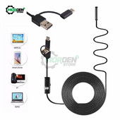 7 mm-es Android vízálló endoszkóp 3 az 1-ben USB/Mikro USB/C típusú boreszkóp ellenőrző kamera IC elektronikus alkatrész-javító eszközhöz