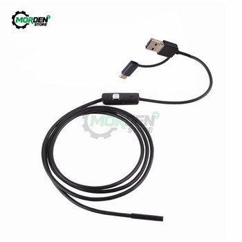 7mm Android αδιάβροχο ενδοσκόπιο 3 σε 1 USB/Micro USB/Type-C Borescope Camera Inspection for IC Electronic Component Repair Tool