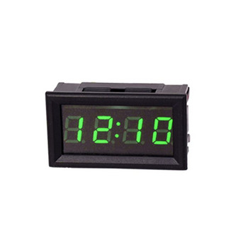 Ψηφιακό ρολόι Ηλεκτρονικό ρολόι LED Ψηφιακή οθόνη 24 ωρών Σύστημα DC4,5-30V Dustproof Εφαρμογή για μοτοσικλέτα Auto για C