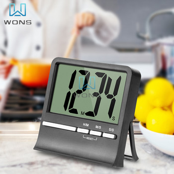 Όργανα ανάλυσης σπουδαστών Σίγαση χρονοδιακόπτη εκμάθησης ώρας ρολογιού με ρυθμιζόμενο ρολόι Αθόρυβο χρονόμετρο κουζίνας Μέτρηση οικιακής χρήσης