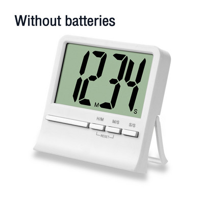 Όργανα ανάλυσης σπουδαστών Σίγαση χρονοδιακόπτη εκμάθησης ώρας ρολογιού με ρυθμιζόμενο ρολόι Αθόρυβο χρονόμετρο κουζίνας Μέτρηση οικιακής χρήσης