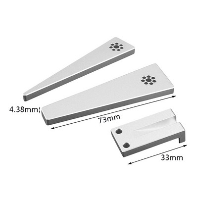 Optiline nivelleerija kombineeritud alumiiniumist jahimõõtja kinnituse nivelleerimise reguleerimise tarvikud