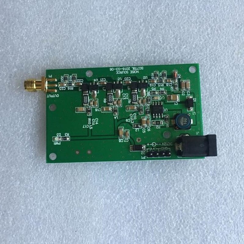 Zdroj šumu DC 12V 0,3A, zdroj šumu, jednoduchý spektrálny externý generátor, sledovací SMA zdroj, generátor signálu na sledovanie puzdra