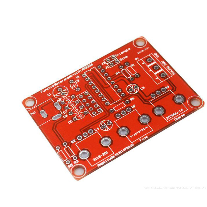 Λειτουργία Γεννήτρια σήματος DIY Κιτ ημιτονοειδούς τριγωνικής γεννήτριας κυμάτων Συχνότητα, ρυθμιζόμενο πλάτος εξαρτημάτων DIY Γεννήτρια σήματος