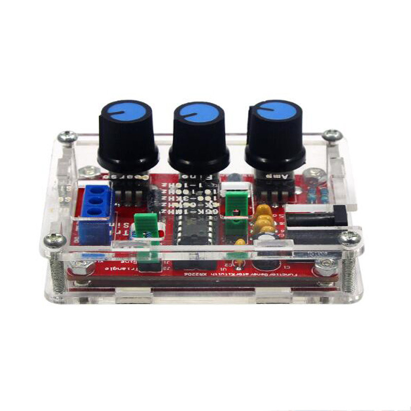 Λειτουργία Γεννήτρια σήματος DIY Κιτ ημιτονοειδούς τριγωνικής γεννήτριας κυμάτων Συχνότητα, ρυθμιζόμενο πλάτος εξαρτημάτων DIY Γεννήτρια σήματος