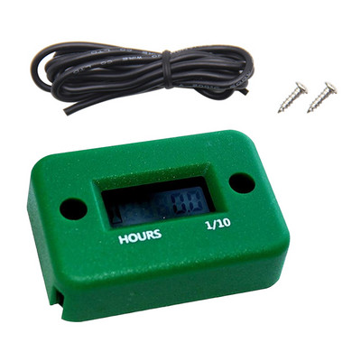 Mootorratta töötundide loendur koos aku taimeriga LCD digitaalse ekraaniga, auto reaktiivpaadi pöörete arvu loenduri tahhomeetri mõõturi tööriist autovarustuse jaoks