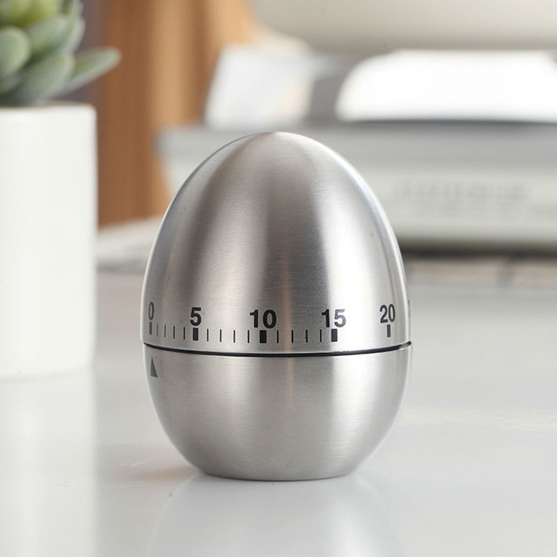 Kiaušinių obuolių laikmatis nerūdijančio plieno mechaninis atgalinės atskaitos priminimas dėl tikslaus laiko nustatymo turi būti grandinės. Švarus svarstyklės neslystantis pagrindas