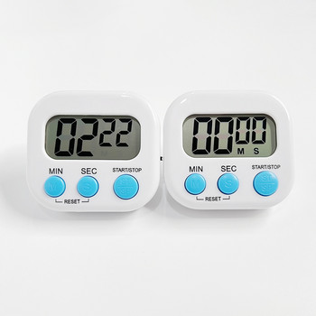 Магнитен цифров кухненски таймер LCD обратно отброяване Магнит Будилник със стойка Големи цифри Хронометър Кухня Инструменти за напомняне за готвене