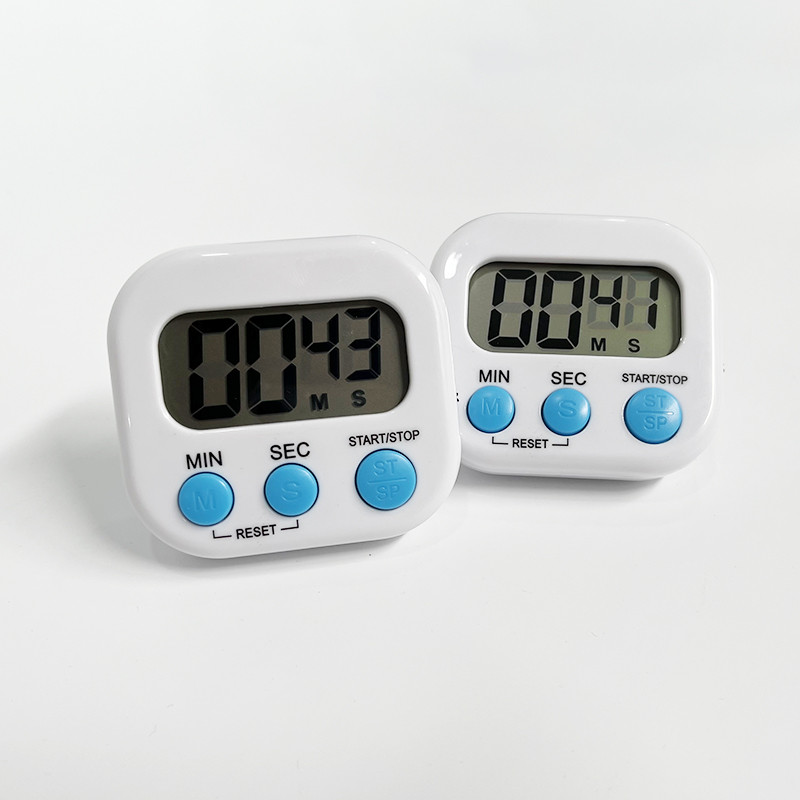 Magnētiskais digitālais virtuves taimeris LCD atpakaļskaitīšanas magnēts modinātājs ar statīvu ar lieliem cipariem Hronometrs Virtuves gatavošanas atgādinājuma rīki