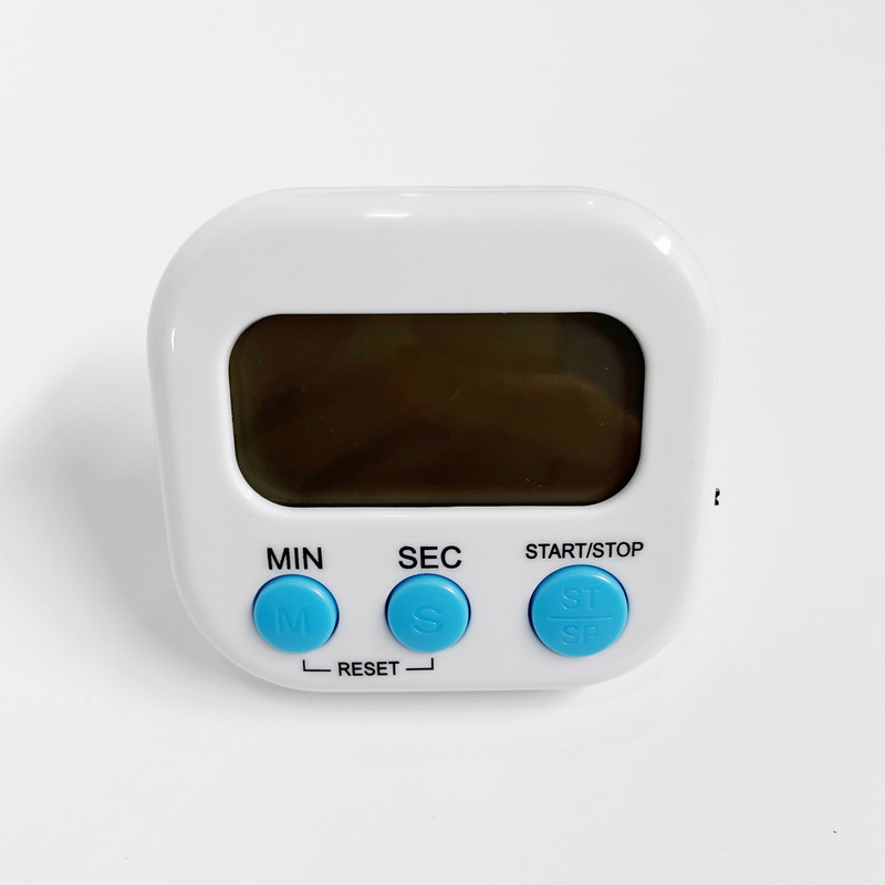 Magnētiskais digitālais virtuves taimeris LCD atpakaļskaitīšanas magnēts modinātājs ar statīvu ar lieliem cipariem Hronometrs Virtuves gatavošanas atgādinājuma rīki