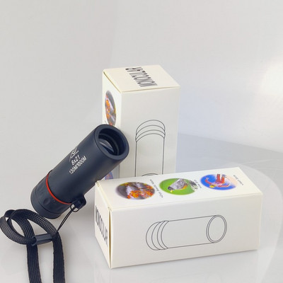 TOPOPTICAL 8x21 teleskopas, atsparus vandeniui, mini nešiojamasis monokulinis taškiklis, didelės raiškos optinis stiklas, skirtas žvejybai stovyklaujant