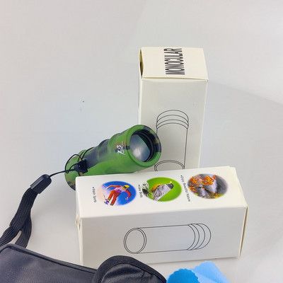 TOPOPTICAL 8x21 teleskopas, atsparus vandeniui, mini nešiojamasis monokulinis taškiklis, didelės raiškos optinis stiklas, skirtas žvejybai stovyklaujant