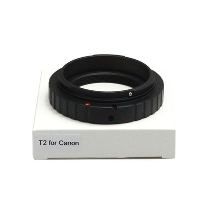 1,25 colio T tipo metalinio teleskopo adapteris ir Canon EOS Nikon Sony SLR/DSLR fotoaparatai T formos žiedo astronominio teleskopo fotografija
