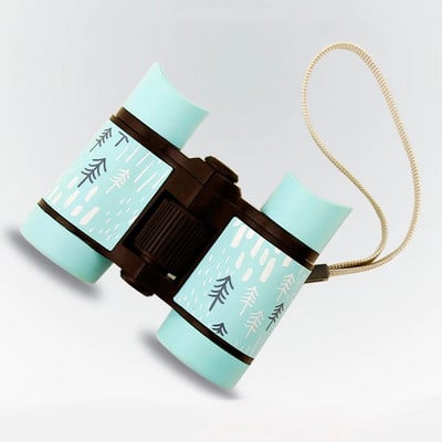 Detský binokulárny ďalekohľad 4x30 mm, detský vzdelávací skladací ďalekohľad, vonkajší ďalekohľad na pozorovanie vtákov, optika, vianočný darček