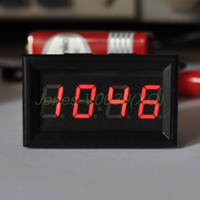 Червен LED DIY Vehicle Electronic Clock KIT Автомобилен мотоциклет Таймер LED цифров дисплей Функция за памет при изключване DC4.5-30V