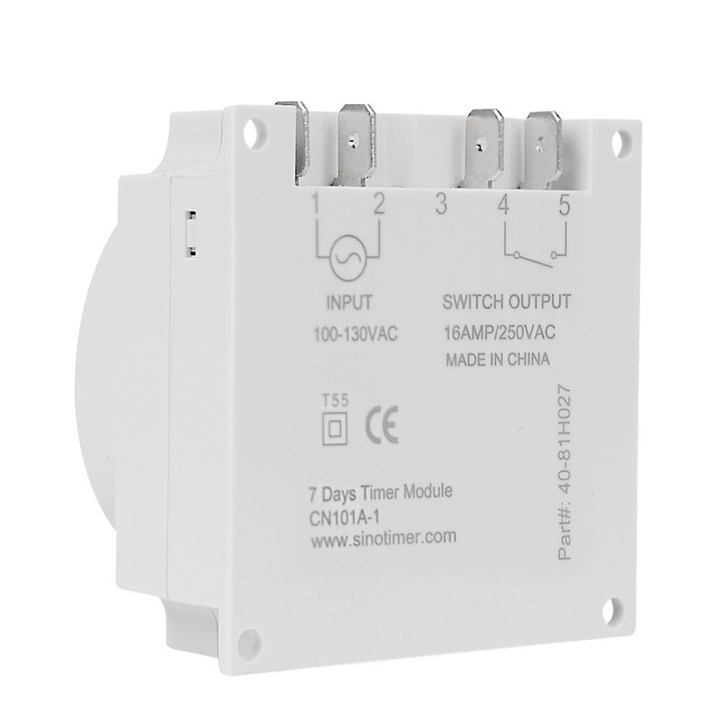 CN101A Týždenný programovateľný digitálny časový relé Elektronický časový spínač
