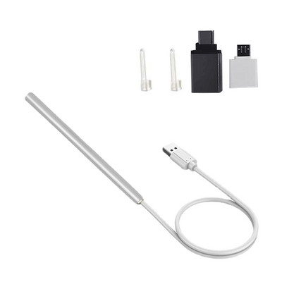Kit de îndepărtare a ceară a urechii Endoscop Kit portabil pentru alegerea urechii în siguranță Cameră digitală pentru urechi pentru copii