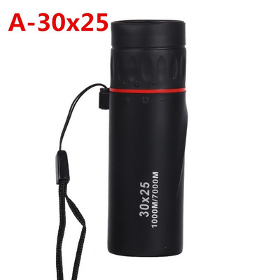 Binoclu 900x25 Telescop 5000m/50000m HD Puternic pliabil cu rază lungă de acțiune Mini BAK4 FMC Optică pentru vânătoare Camping în aer liber Vânătoare