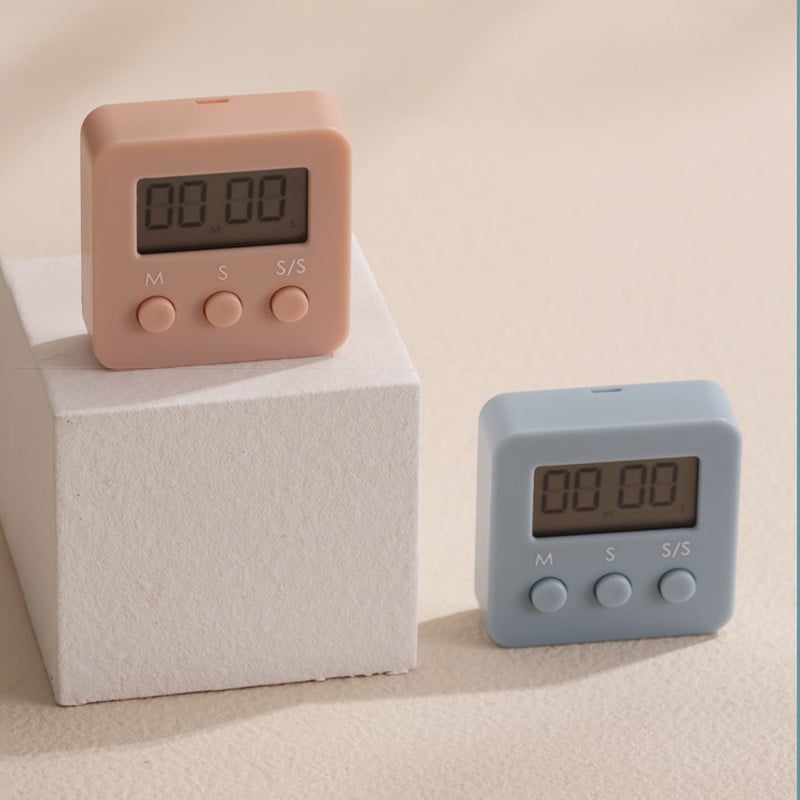Mali digitalni kuhinjski mjerač vremena Veliki LCD zaslon Ugrađeni zvučnik Rupa za vješanje Dizajn Upravljač vremenom za vježbu kuhanja