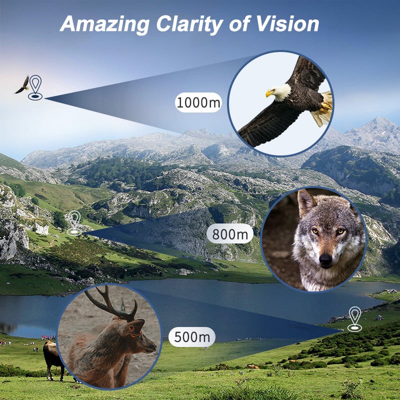 Metallist monokulaarne suumteleskoop Kaasaskantav võimas binokkel koos statiivi ja telefonihoidikuga matkamiseks pikamaa monoklisse