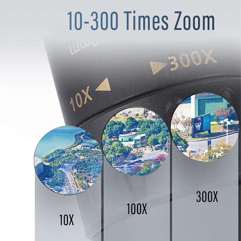 Metallist monokulaarne suumteleskoop Kaasaskantav võimas binokkel koos statiivi ja telefonihoidikuga matkamiseks pikamaa monoklisse