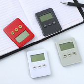 Mini ultravékony színes digitális időzítő Konyha Főzés Sütés Tortaterem Különleges LED-es riasztó emlékeztető Diák elektronikus visszaszámlálás