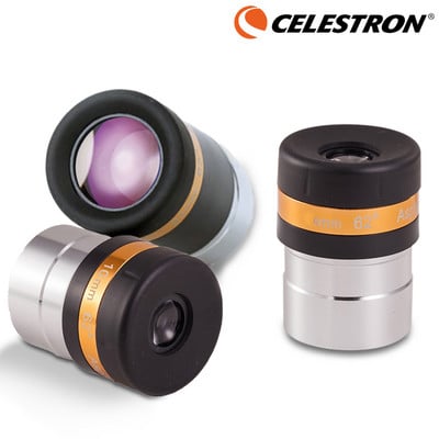 Celestron Aspheric Eyepiece Telescope HD ευρυγώνιος φακός 62 μοιρών 4/10/23mm Πλήρως επικαλυμμένος για 1,25" Astronomy Telescope 31,7mm