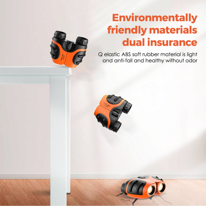 APEXEL 8X21 gyermekteleszkóp távcső Kompakt ütésálló gyerekteleszkóp madármegfigyeléshez Turizmus Kemping Születésnapi ajándékjátékok