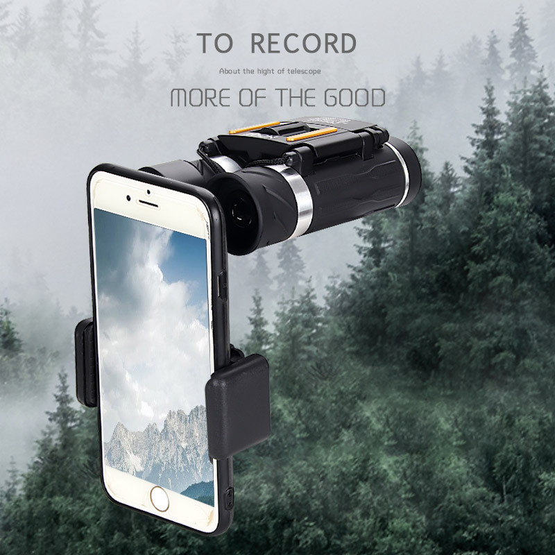 200X22 Upgrade Professzionális HD távcső 40000 m-es telefonteleszkóp, nagy nagyítású BAK4 mikroteleszkóp kempingezéshez