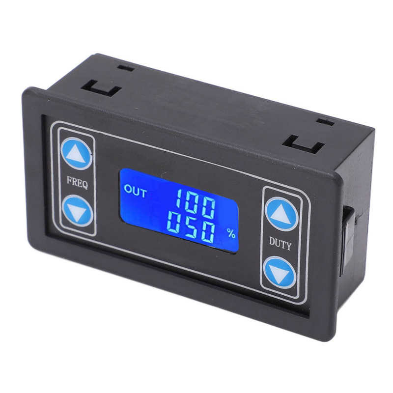 Signāla ģenerators DC3.3V-30V 1Hz-150kHz ABS korpuss Automātiskais funkciju ģenerators ar LCD ekrānu signālu ģenerators PWM aptumšošana