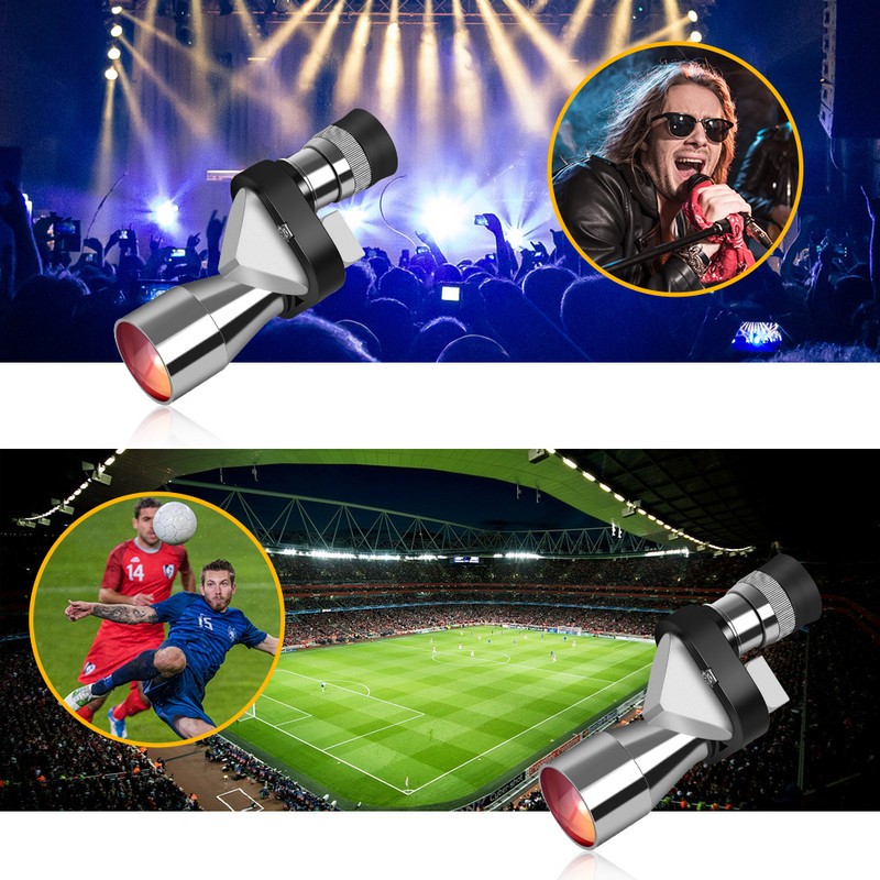 Taktikaline mini-monokulaarne teleskoop HD öönägemine veekindel taskuteleskoop Military Zoom 8x20 monokulaarne sihik reisimiseks